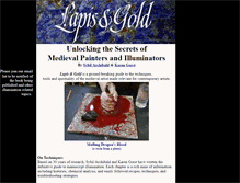 Tablet Screenshot of lapisandgold.com